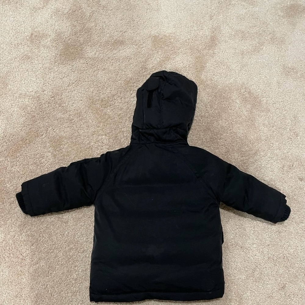 Black gap jacket 12-18 months